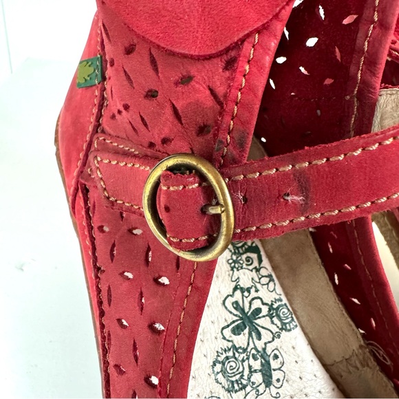 El Naluralista Leather Mary Jane Shoes Size 40 - Picture 2 of 14